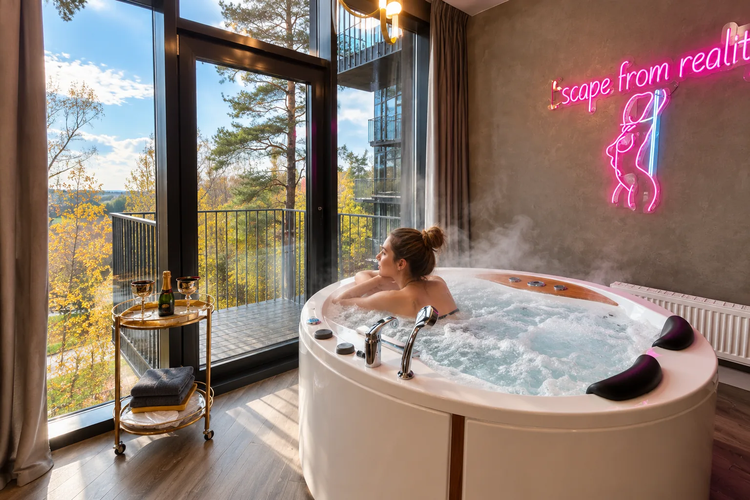 Exclusive jacuzzi apartamentai Klaipedoje