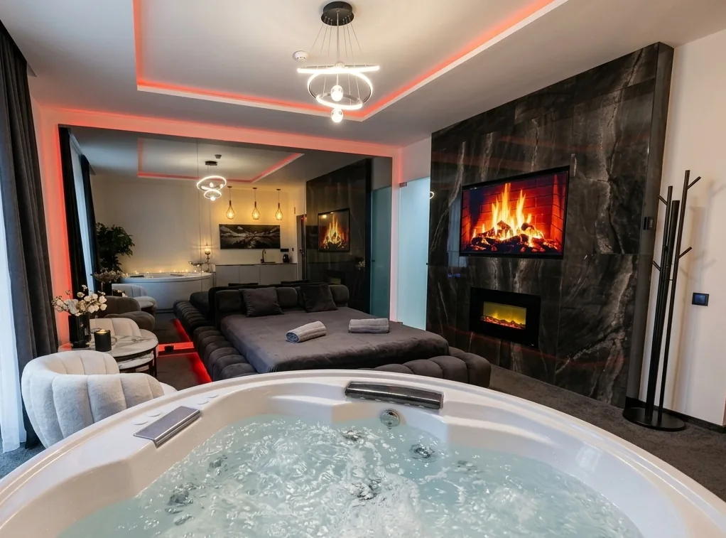HOST 5 apartamentai su dżiakuzi centre