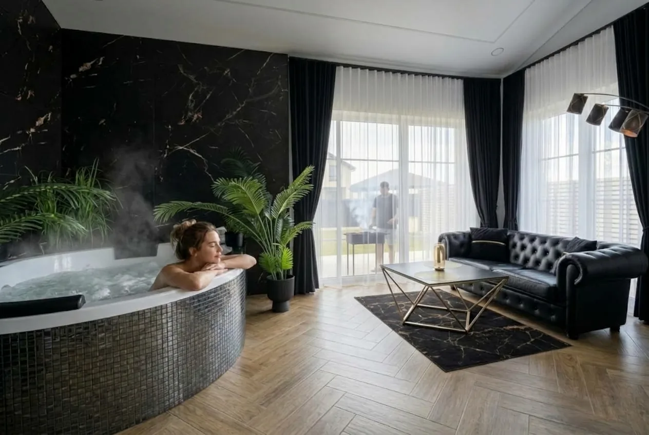 KARALIŠKIŲ SPA – jauki nakvynė dviem su privačiu jacuzzi
