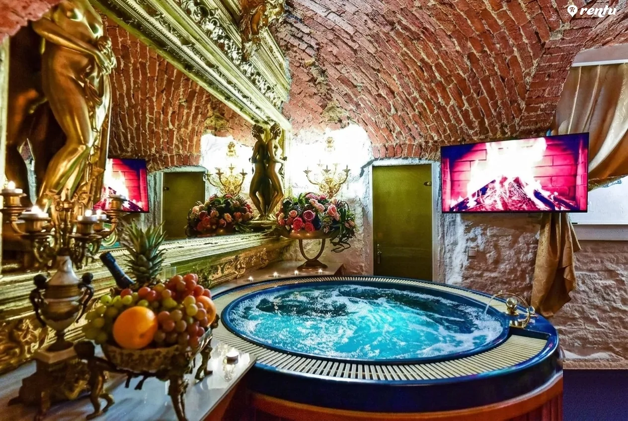 Host Apartament 1-Senamiesčio apartamentai su džiakuzi