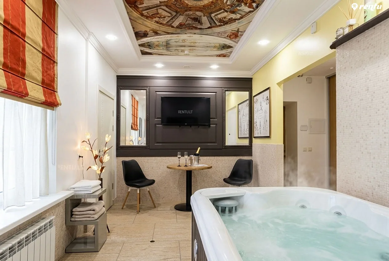 Poilsis dviems – apartamentų nuoma su jacuzzi senamiestyje