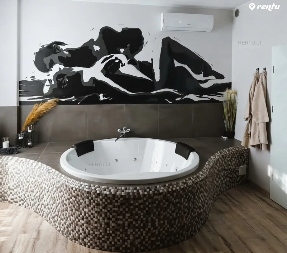Jauku butas dviems su jacuzzi
