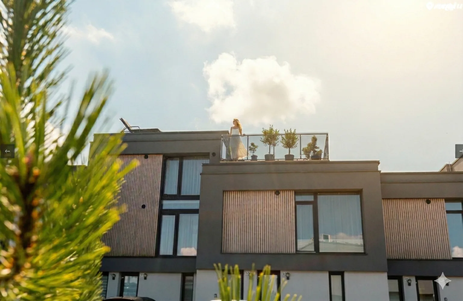 Mano Palanga Apartamentai – išskirtinio dydžio,grožio terasa!