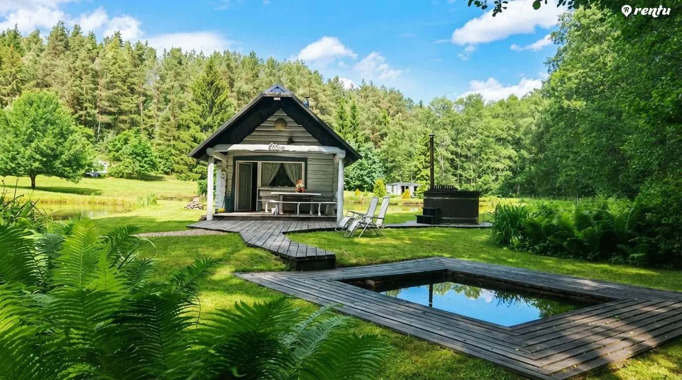 Baltoji Sodyba – privatus poilsis tarp miškų ir tvenkinių