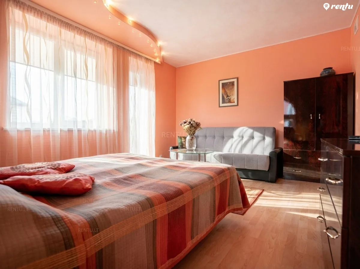 Studio apartamentai su bendra terasa