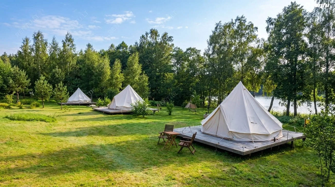 Glamping Club Bučeliškė – poilsis prie ežero, Labanore