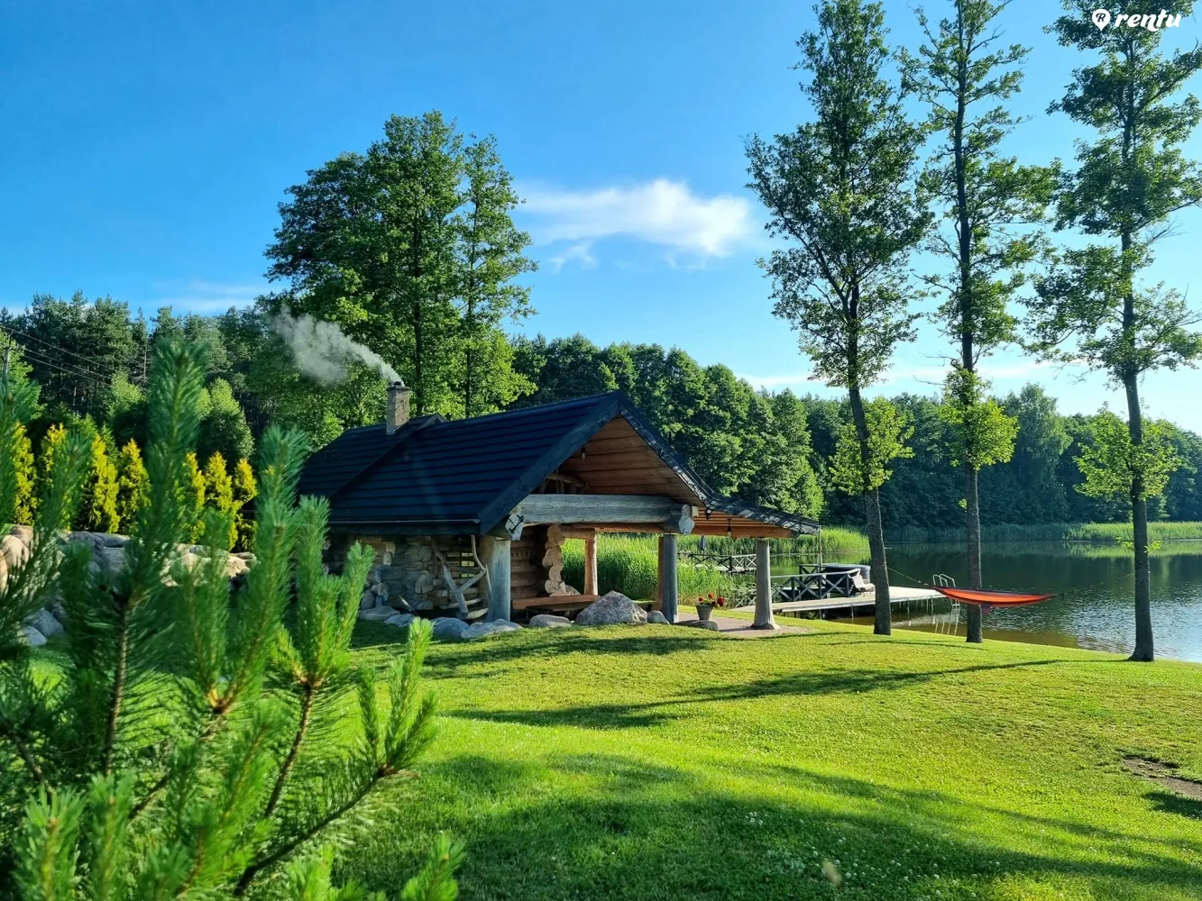 Namelio nuoma su pirtimi ir kubilu prie Margio ežero