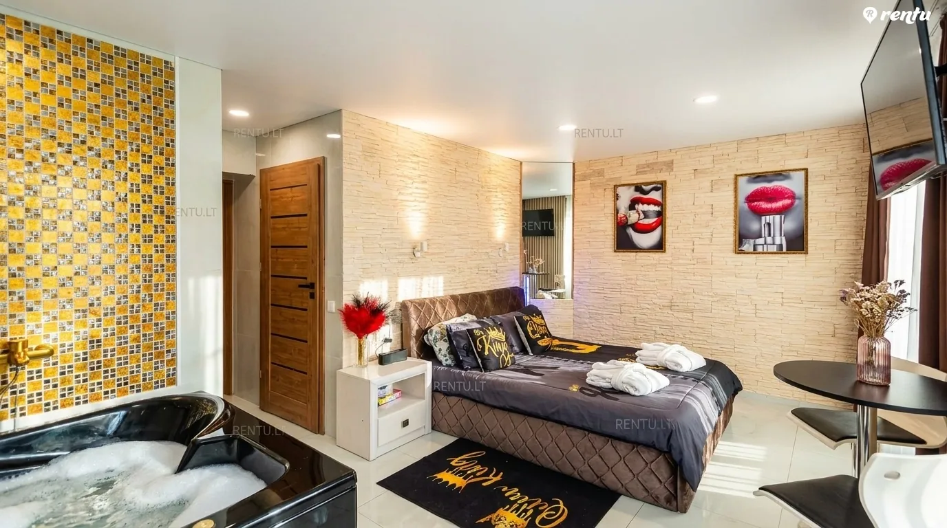 Mini studio apartamentai – nakvynė su SPA dviem