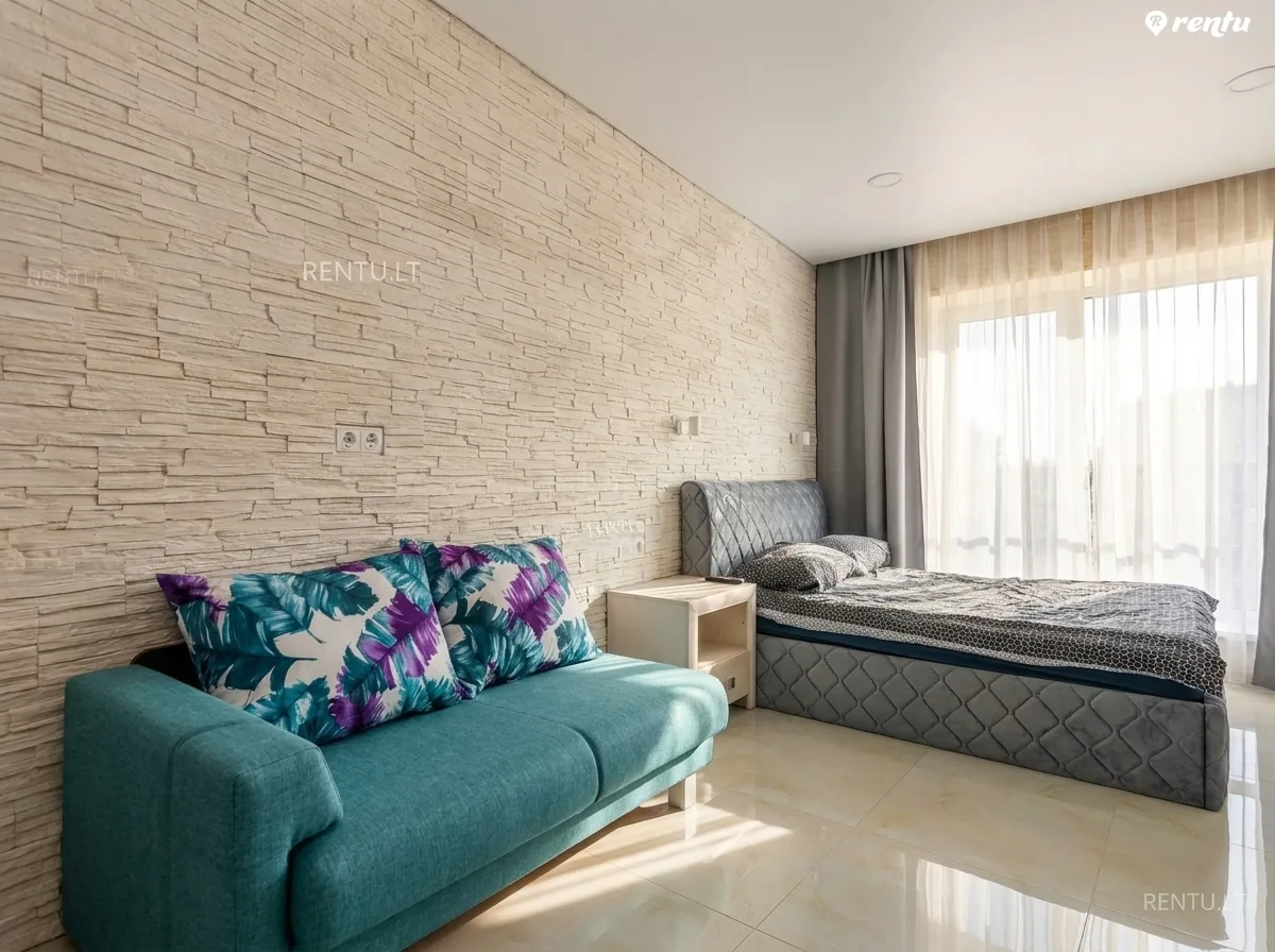 Apartamentai trims su balkonu – SPA savaitgaliui ir atostogoms