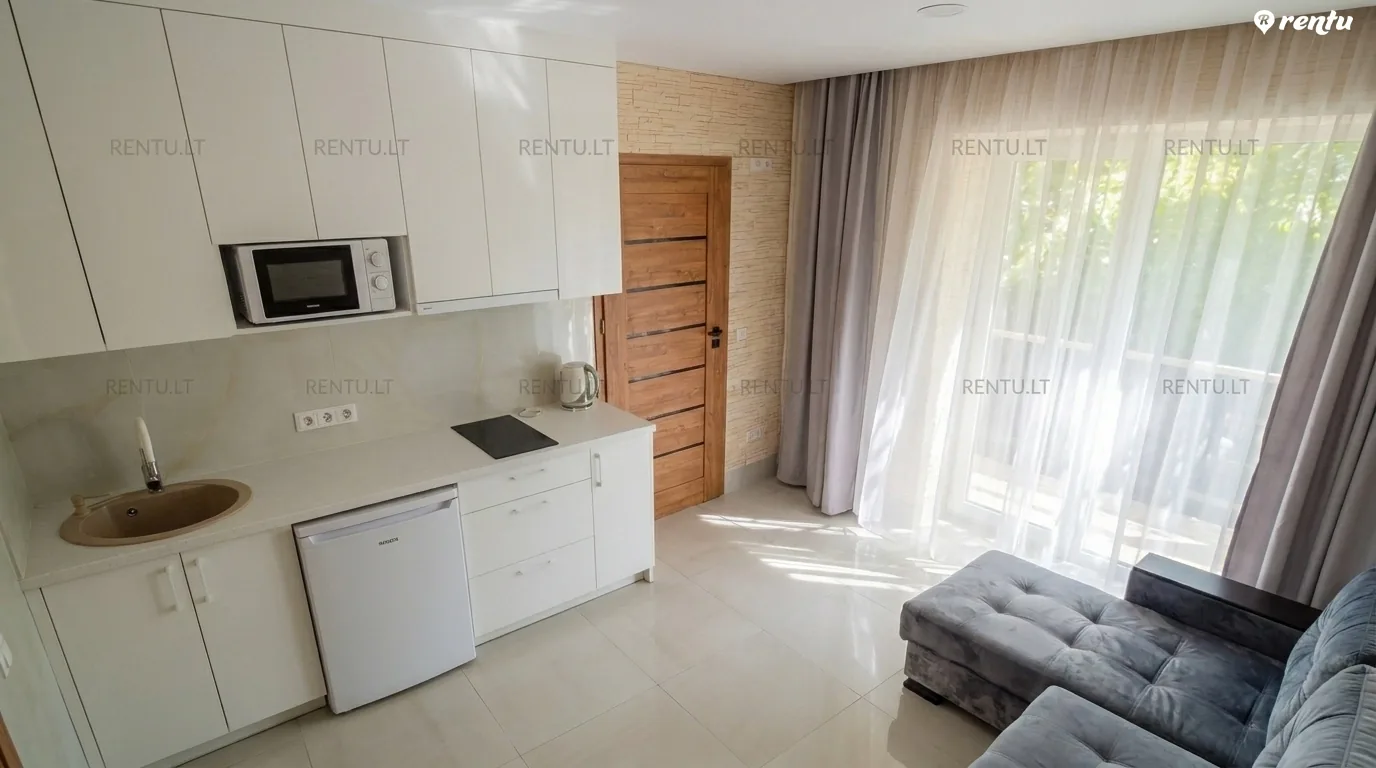 Dviejų kambarių apartamentas su SPA – poilsiui Palangoje