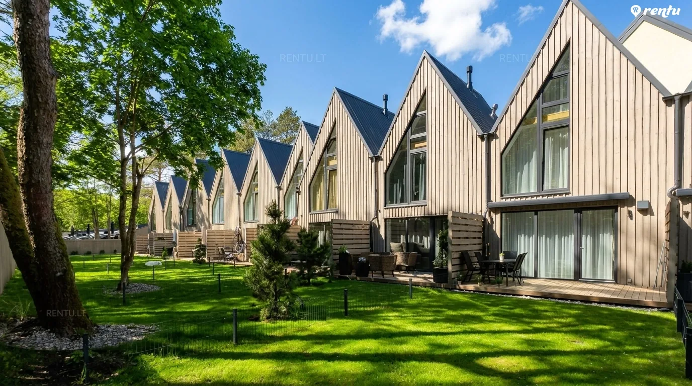 Villa Butterfly Palangoje – poilsis su šildomu baseinu