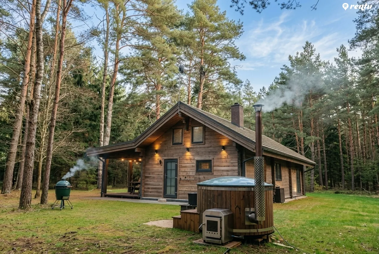 Wildforesthouse – jaukus poilsis miške netoli Druskininkų
