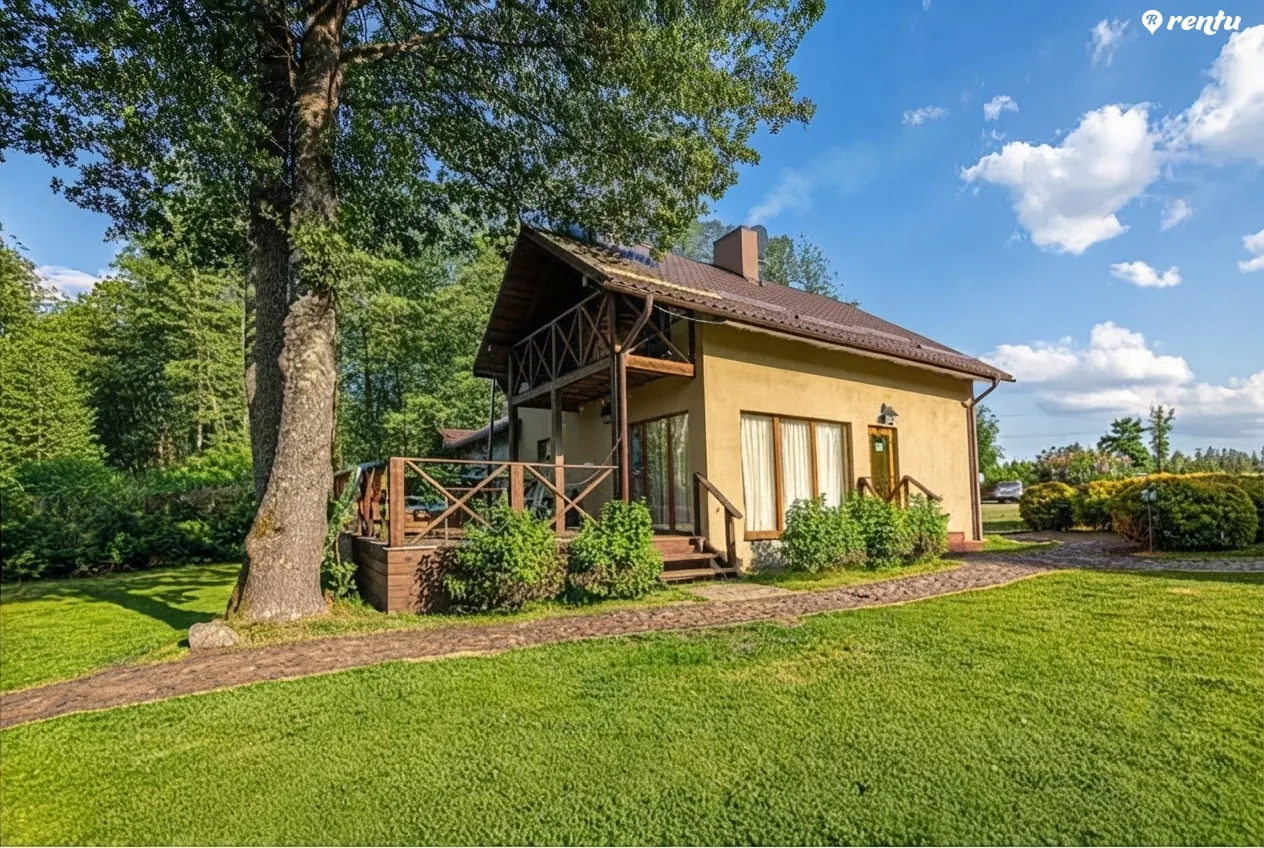 Vila Ūla - šešiavietis namelis su sauna ir kubilu poilsiui