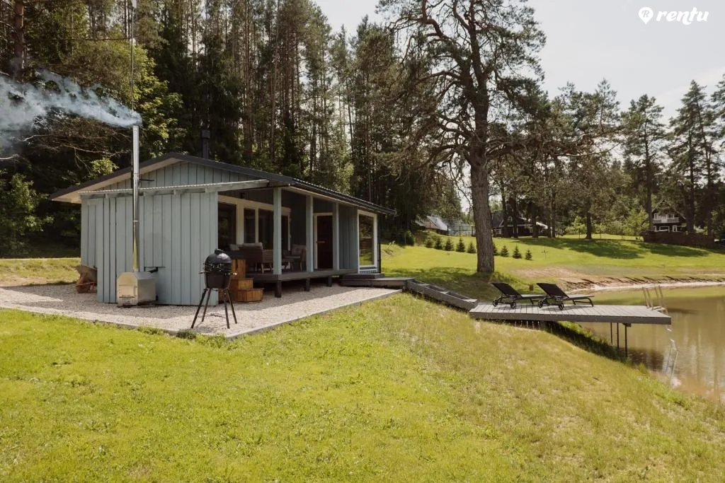 Vakaris | Namelio nuoma su pirtimi ir kubilu gamtoje